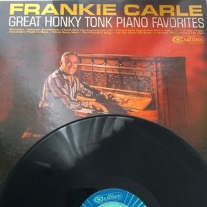 Frankie Carle Great Honky Tonk Piamo Favorites Vinyl Lp '66